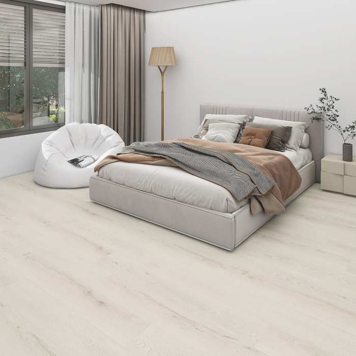 Каменно-полимерная SPC плитка Floorwood Synchro 6414 Дуб Нави №2