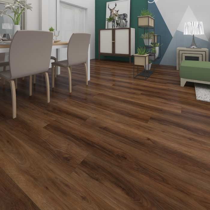 Каменно-полимерная SPC плитка Floorwood Unit 1702 Дуб Жанин №4