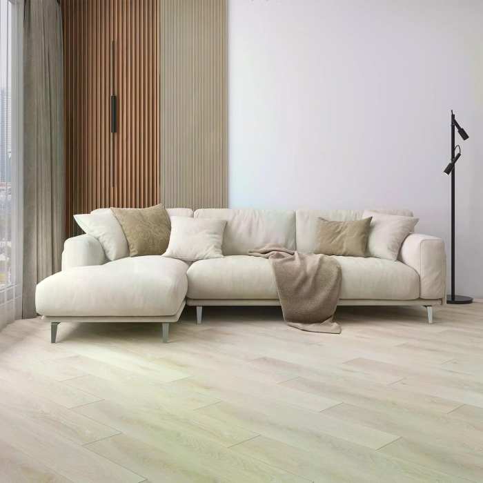 Каменно-полимерная SPC плитка Floorwood Unit 3955 Дуб Шиммер №3