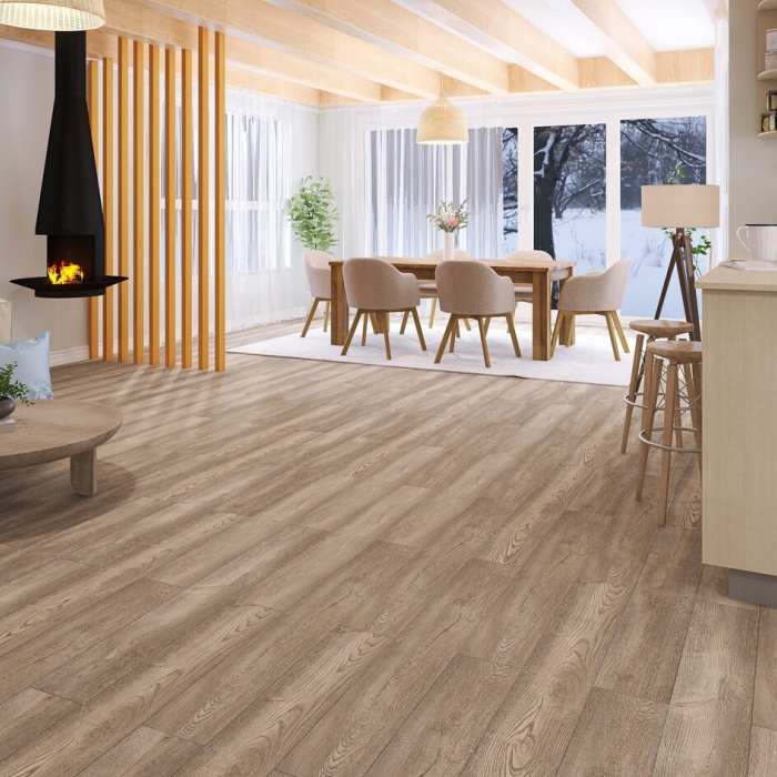 Каменно-полимерная SPC плитка Floorwood Unit 4403 Дуб Фолио №7