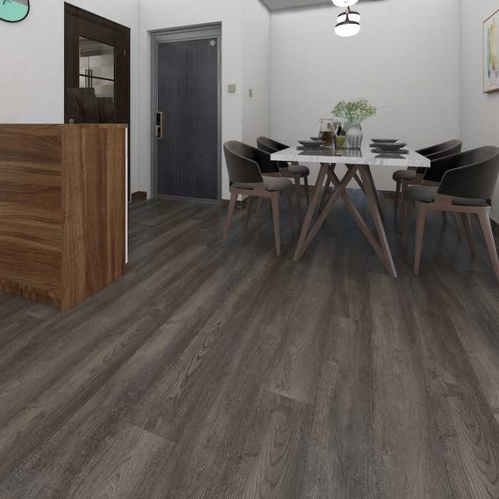 Каменно-полимерная SPC плитка Floorwood Unit 4405 Дуб Хьюмер №3