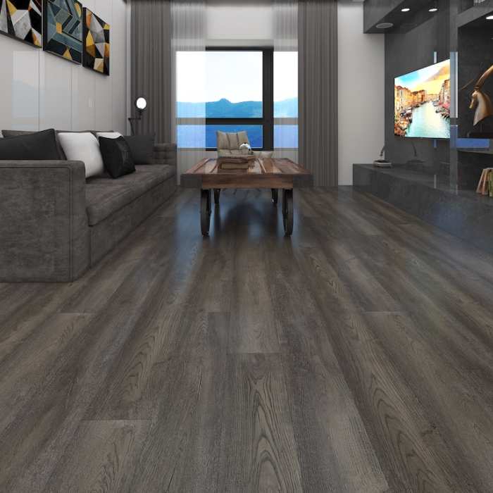 Каменно-полимерная SPC плитка Floorwood Unit 4405 Дуб Хьюмер №2
