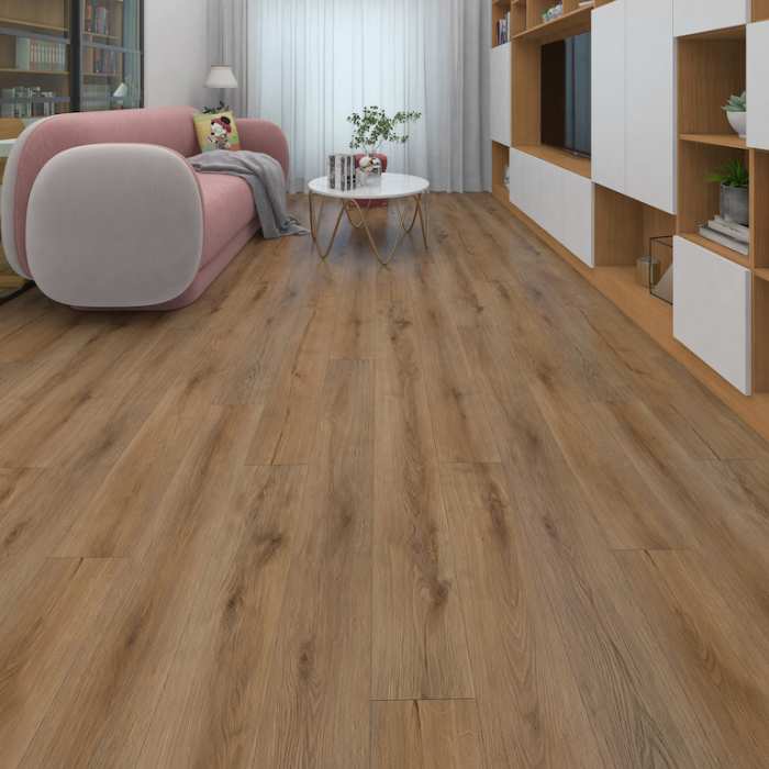 Каменно-полимерная SPC плитка Floorwood Unit 5210 Дуб Кедди №2