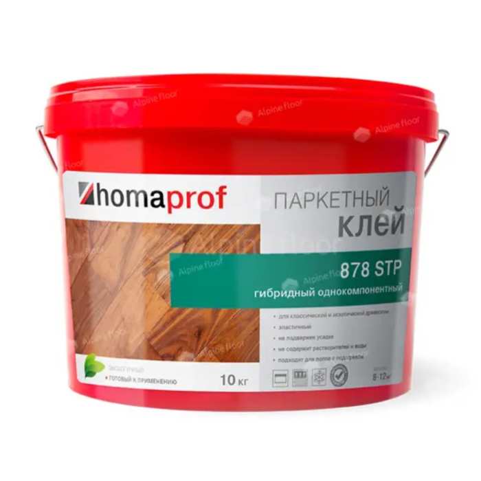 Паркетный клей Homakoll Homaprof 878 STP 10 кг