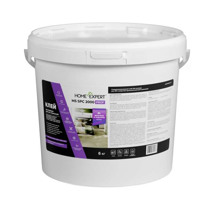 Изображение MS-клей для ПВХ и SPC покрытий Home Expert 2000 Prof 6 кг