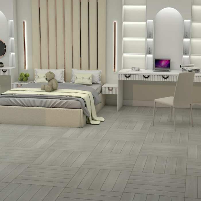 Кварцвиниловый SPC ламинат Icon Floor Purple Дуб Смит PL-305 №2
