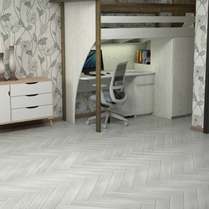 Кварцвиниловый SPC ламинат Icon Floor Purple Дуб Смит PL-305