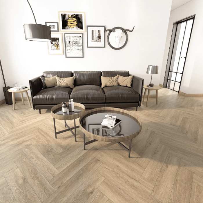 Кварцвиниловый ламинат Icon Floor Purple LVT Дуб Бове PLVT-207 №3