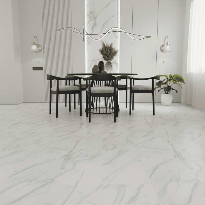 Кварцвиниловый ламинат Ideal Flooring Fine Stone 04002 Oro №5