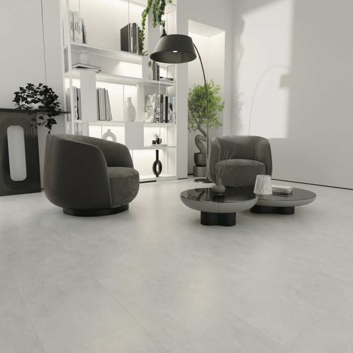 Кварцвиниловый ламинат Ideal Flooring Fine Stone 04005 Grigio №2