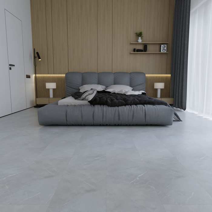 Кварцвиниловый ламинат Ideal Flooring Fine Stone 04009 Chiaro №3