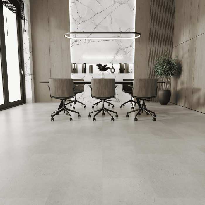 Кварцвиниловый ламинат Ideal Flooring Fine Stone 04010 Cement №3