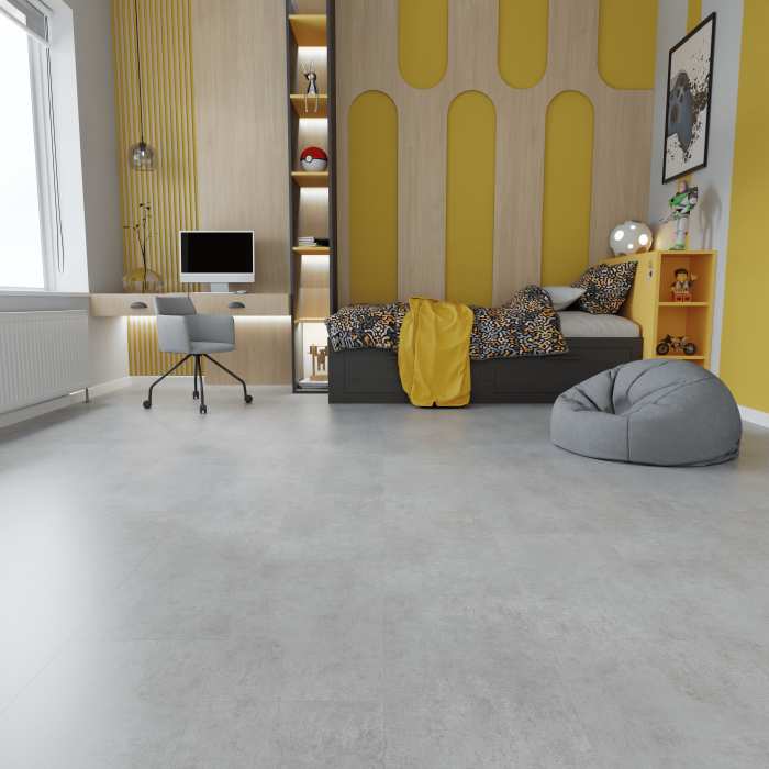 Кварцвиниловый ламинат Ideal Flooring Fine Stone 04011 Pebble №3