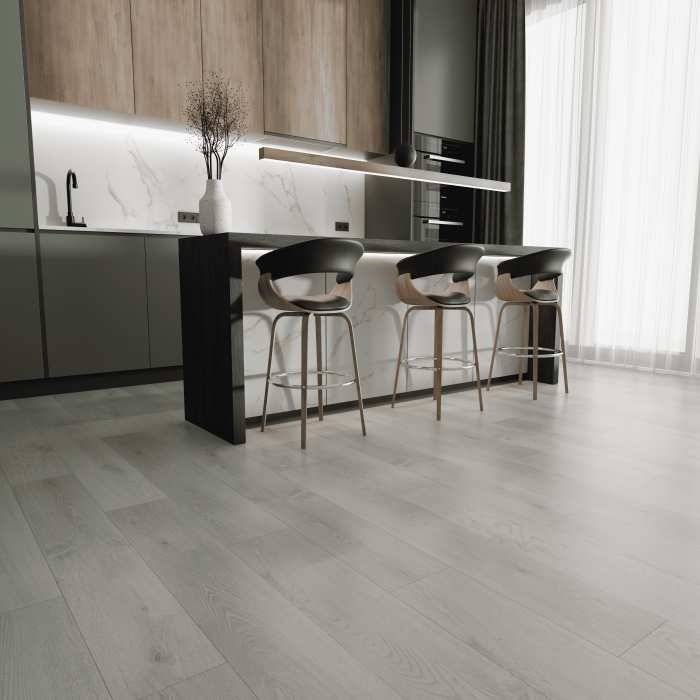 Кварцвиниловый ламинат Ideal Flooring Home Wood 02002 Sesame №6