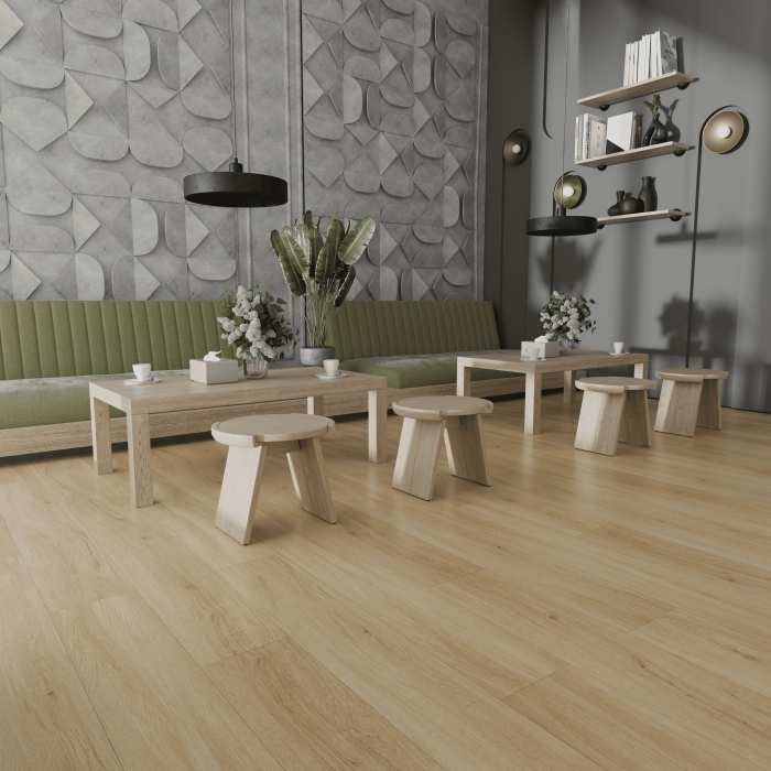 Кварцвиниловый ламинат Ideal Flooring Home Wood 02008 Mustard №6