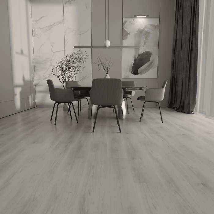 Кварцвиниловый ламинат Ideal Flooring Prime Wood 01003 Light №3