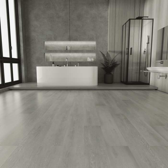 Кварцвиниловый ламинат Ideal Flooring Prime Wood 01006 Platinum №3