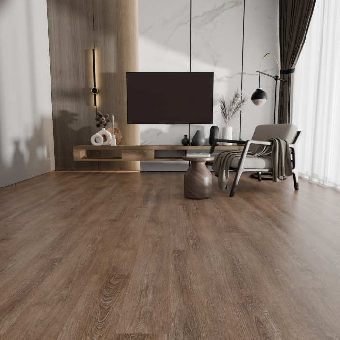 Кварцвиниловый ламинат Ideal Flooring Prime Wood 01011 Truffle №5
