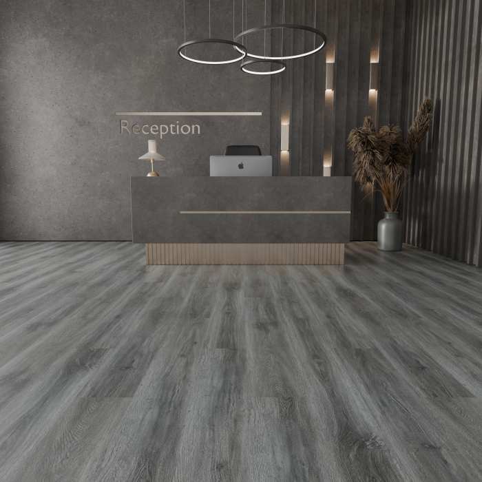 Кварцвиниловый ламинат Ideal Flooring Prime Wood 01012 Dark №4