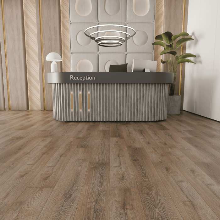 Кварцвиниловый ламинат Ideal Flooring Touch Wood 03011 Quercus №5