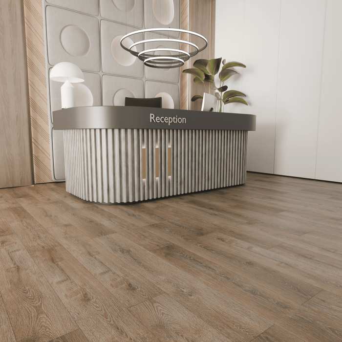 Кварцвиниловый ламинат Ideal Flooring Touch Wood 03011 Quercus №6