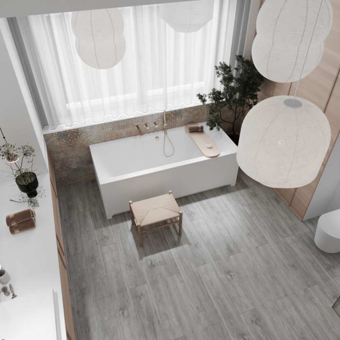 Кварцвиниловый SPC ламинат Laminext Finest 1303 Дуб Брейв №2