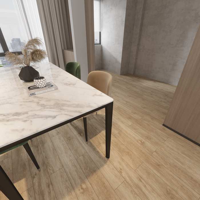 Кварцвиниловый SPC ламинат Laminext Finest 1305 Дуб Прайм №3