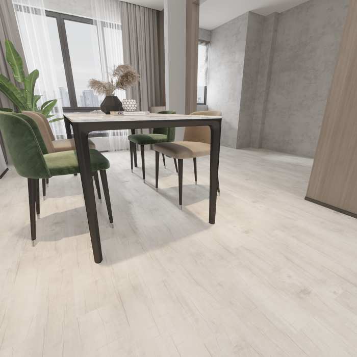 Кварцвиниловый SPC ламинат Laminext Legacy 1201 Дуб Фрост №3