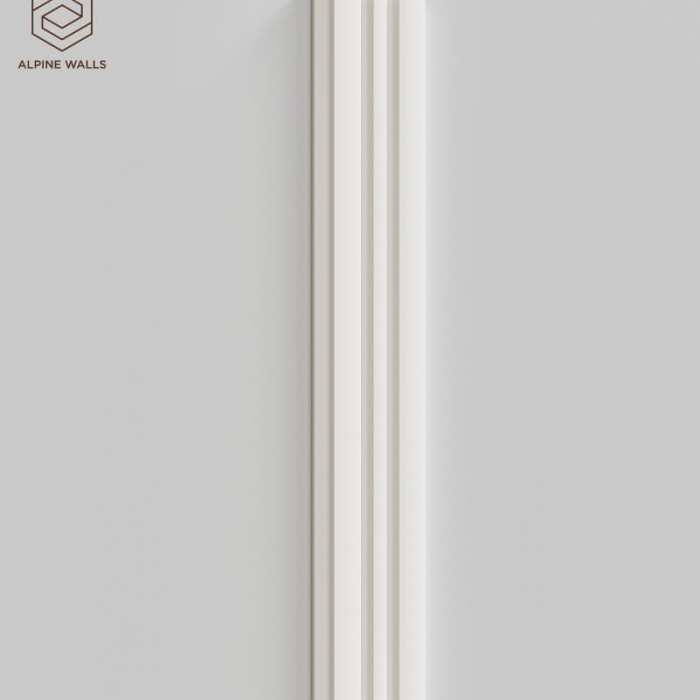 Декоративная стеновая панель Alpine Walls LineArt ECO4741W