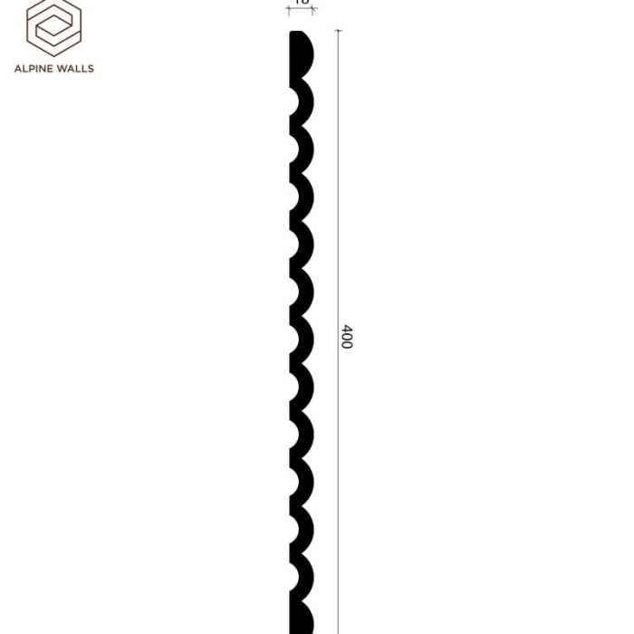 Декоративная стеновая панель Alpine Walls LineArt ECO7103 №4