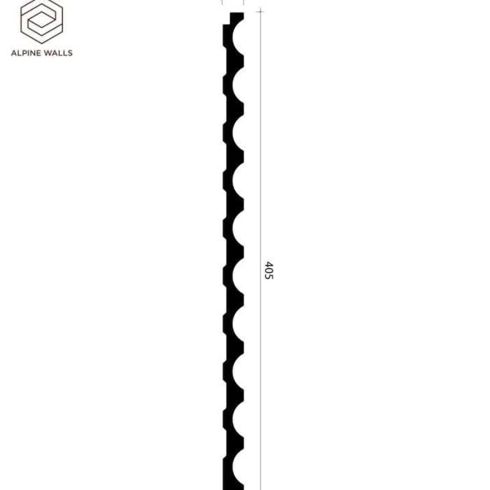 Декоративная стеновая панель Alpine Walls LineArt ECO8103 №2