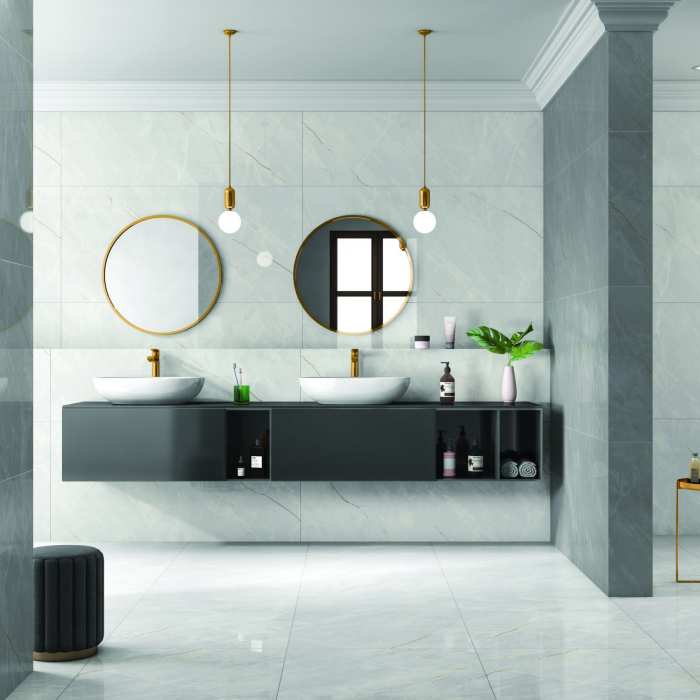 Керамогранит Maimoon Ceramica Carving Dover Bianco 80x160 см №2