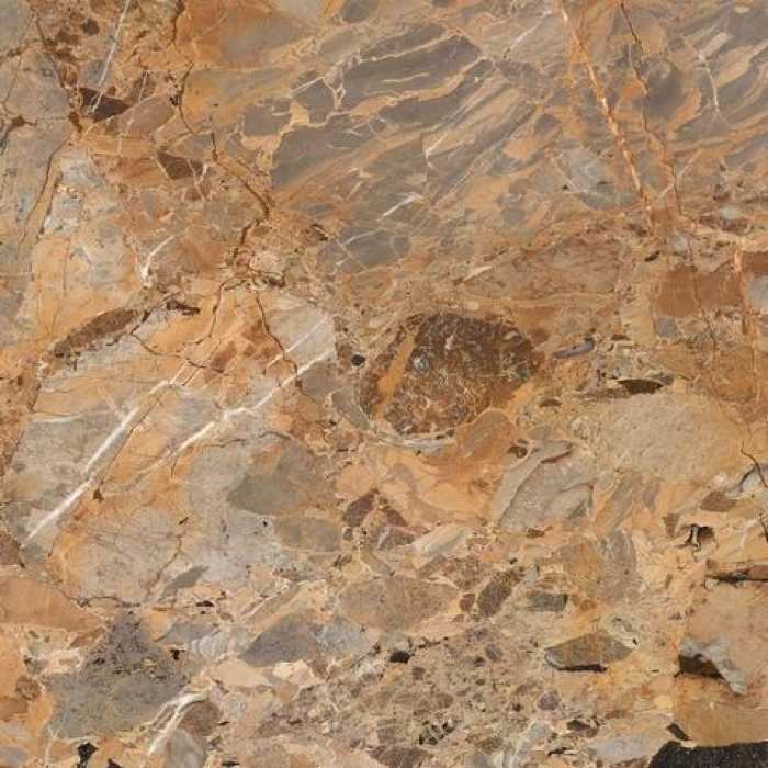 Керамогранит Maimoon Ceramica HG Glossy Breccia Fantastico Brown 160x80 см