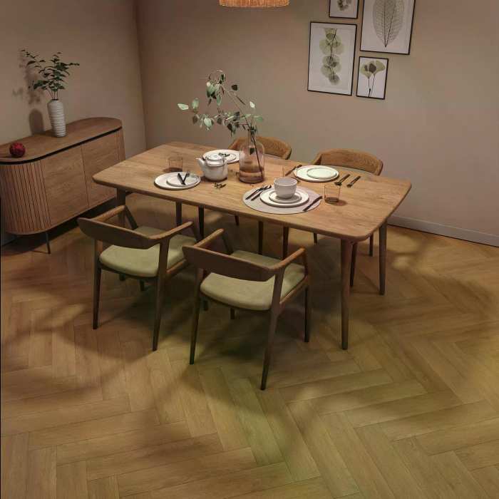 Каменно-полимерный SPC ламинат My Step Aqua Herringbone 5.05 мм Капри MSA105 №2