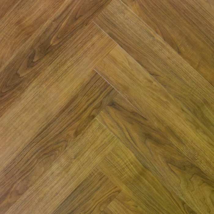 Кварцвиниловая плитка My Step Aqua LVT Herringbone Орех Тела MSAG02