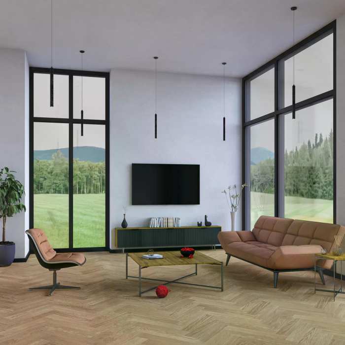 SPC паркет My Step Aqua Wood MSV01H Крафт