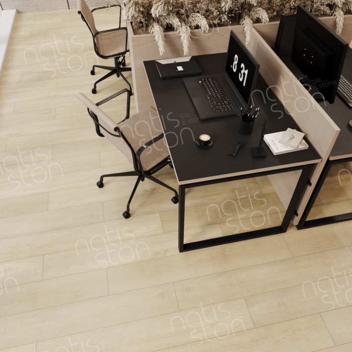Каменно-полимерная SPC плитка Natisston Essential Strand 5002-06 №3