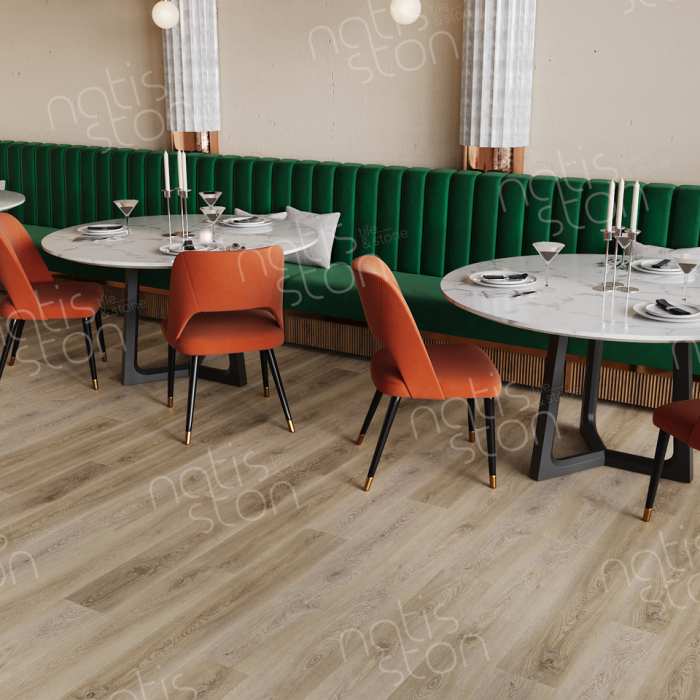 Каменно-полимерная SPC плитка Natisston Essential Kvina 5002-09 №5