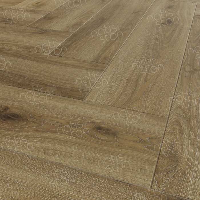 Каменно-полимерная SPC плитка Natisston Rubis Kvitegga 5003-01 №3