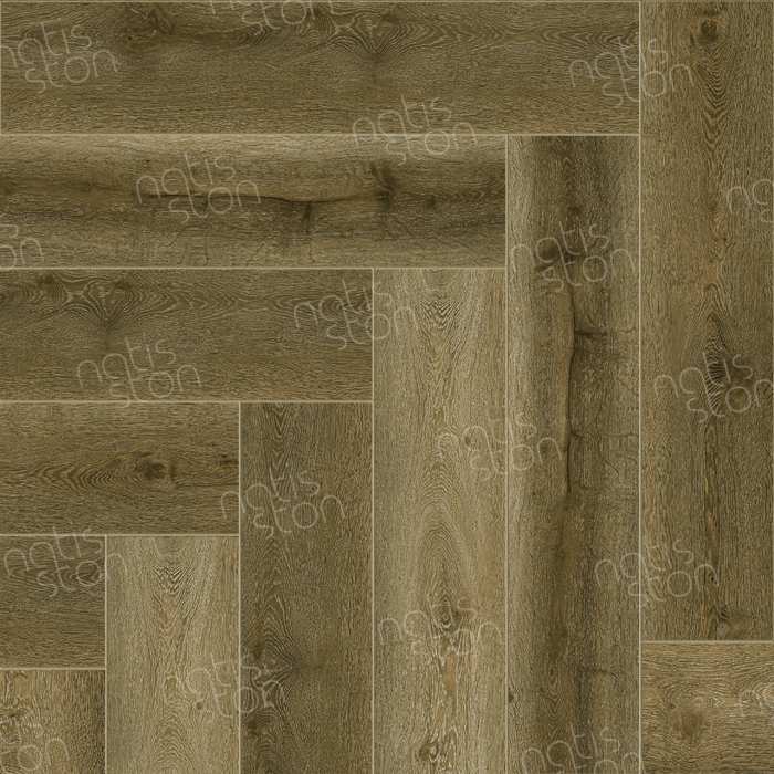 Каменно-полимерная SPC плитка Natisston Rubis Snonuten 5003-06