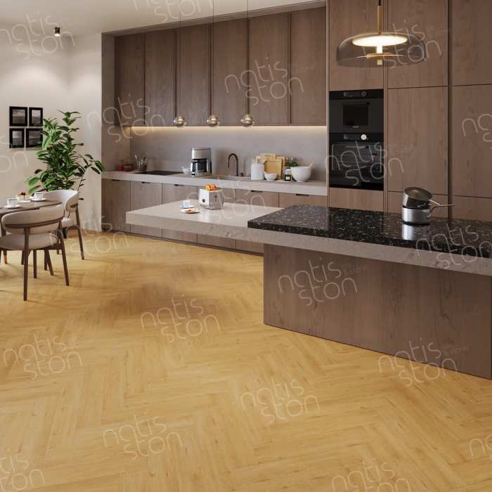 Каменно-полимерная SPC плитка Natisston Rubis Harmonisk 5003-11 №5