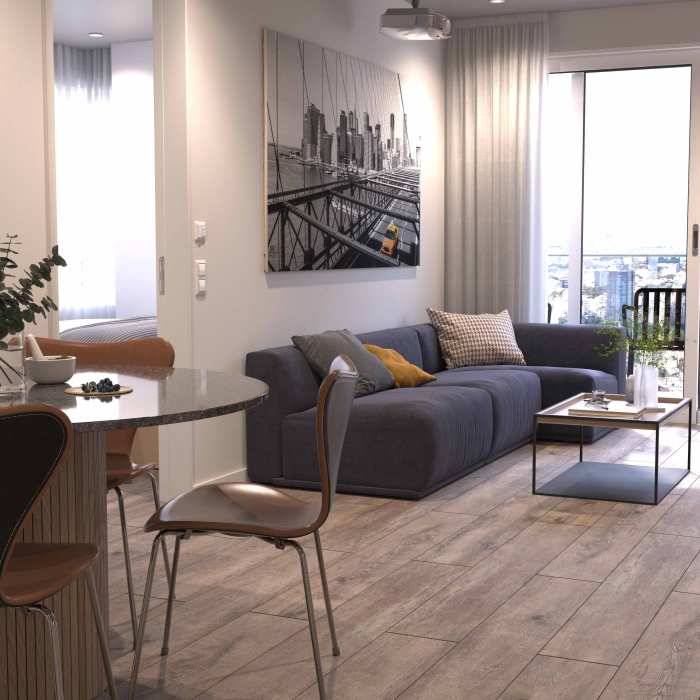 SPC ламинат Planker Force V Дуб Фридом 4001-5М №4