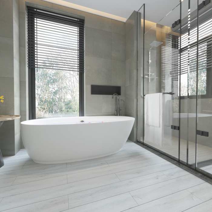 SPC ламинат Planker Force V Дуб Сплэш 4004-5М №6