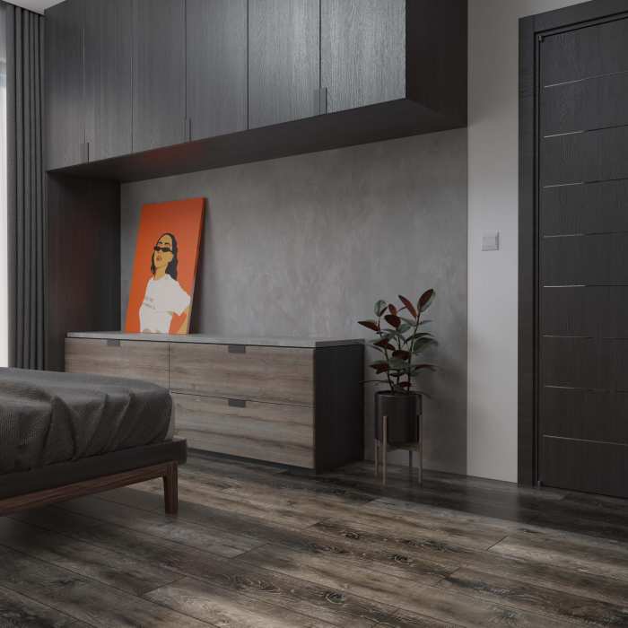 SPC ламинат Planker Rockwood Дуб Оникс 1001 №3