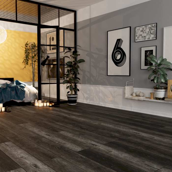 SPC ламинат Planker Rockwood Дуб Оникс 1001 №4