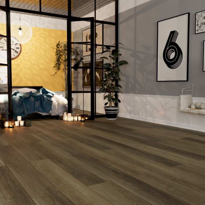 SPC ламинат Planker Rockwood Дуб Изумрудный 1005 №4