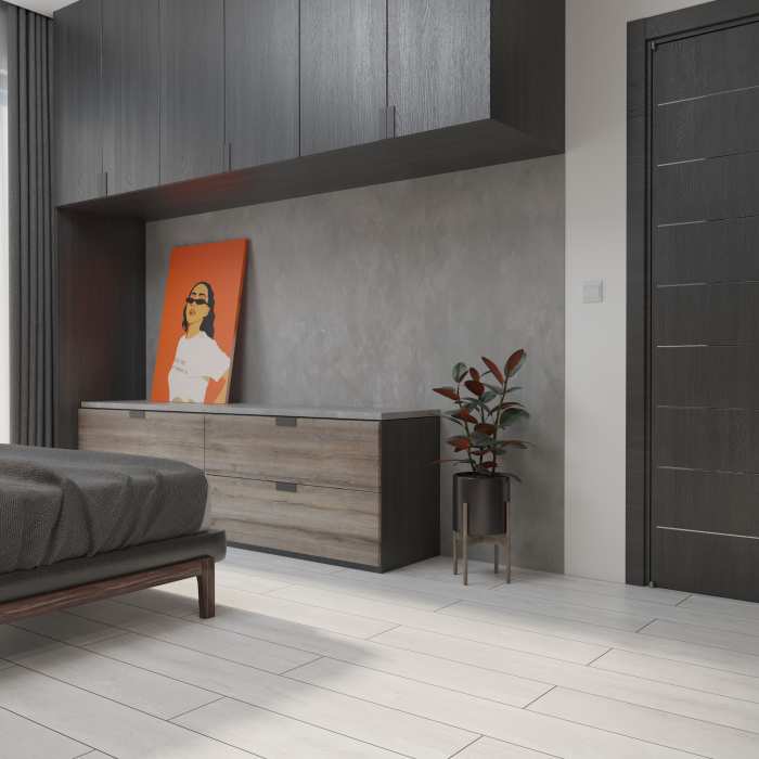 SPC ламинат Planker Rockwood Дуб Аквамарин 1010 №5