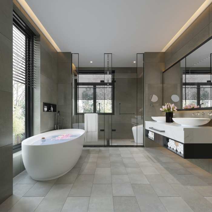 SPC ламинат Planker Stone Дарк Стоун 5001 №6