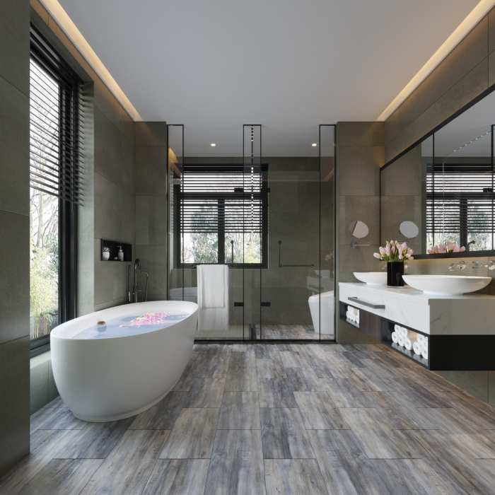 SPC ламинат Planker Stone Лофт 5004 №6