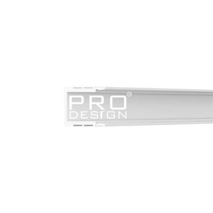 Декоративный стеновой профиль Pro Design 536 Белый №2
